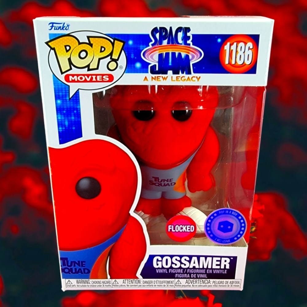 Gossamer space jam pop in  a box Exclusive funko # 1186 (nib) with pop protector